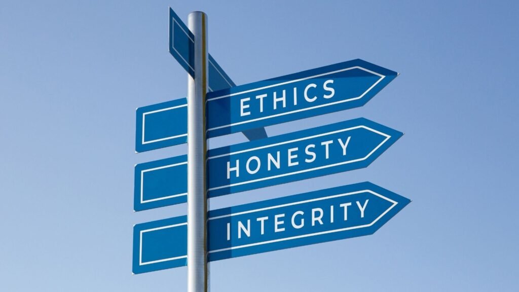 key management skills - Ethics and integrity