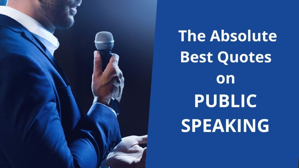 The Best Quotes on Public Speaking Cover