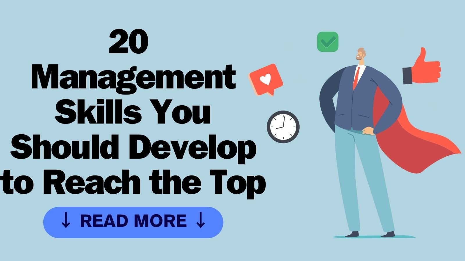 20 management shills to reach the top cover image